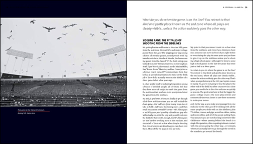 Peter Read Miller on Sports Photography